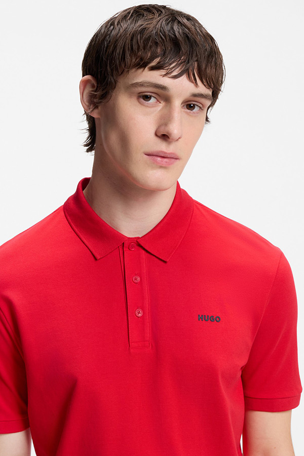 ΜΠΛΟΥΖΑ POLO HUGO - 693 ΚΟΚΚΙΝΟ